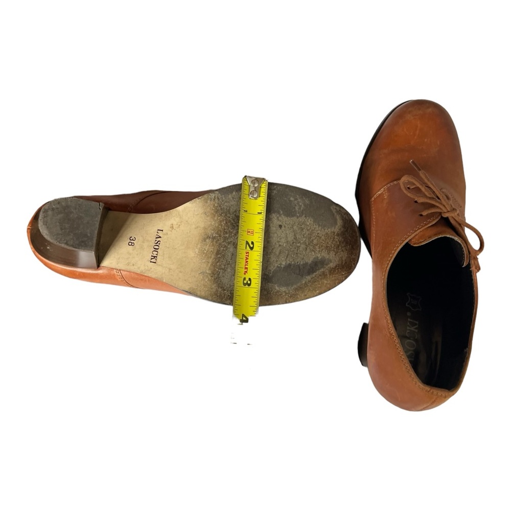 Brown Leather Ankle Boots - Picture 12 of 12